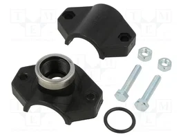 GEBO Conector de apriete Plast 40 x 3/4 pulgadas