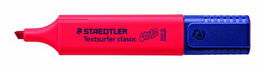 Marcador Fluor Staedtler 364 Textsurfer Classic Rojo Intenso (Set de 10)