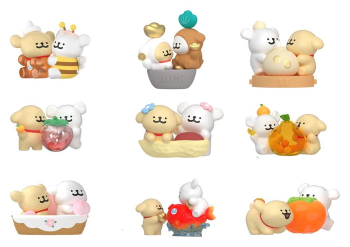 Funism Maltese Blind Box Minifiguras Lucky Paws Expositor (8) Funism Maltese Blind Box Minifiguras Lucky Paws Expositor (8)