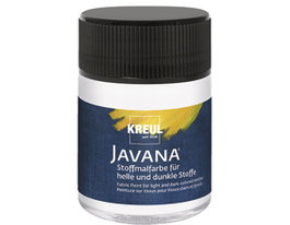 Kreul Pintura para textil opaca blanco 50ml JAVANA TEX