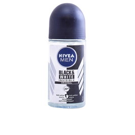 Nivea Men Black & White Invisible Desodorante Roll-on 50 ml