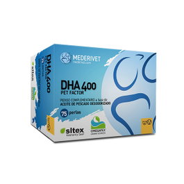 PET FACTOR DHA 400 con 75 perlas