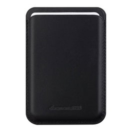 dbramante1928 ROSKILDE CC WALLET Billetera Negra de Cuero Compatible con MagSafe