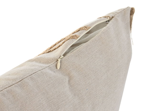 DKD Home Decor Ivory26 Cojín Boho Crudo Beige 5 x 45 x 45 cm (2 Unidades) Algodón Poliéster DKD Home Decor Ivory26 Cojín Boho Crudo Beige 5 x 45 x 45 cm (2 Unidades) Algodón Poliéster