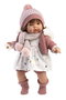 Llorens Muñeca Lola Llorona 38 cm con cuerpo de tela y mecanismo de sonido en español para 3 años