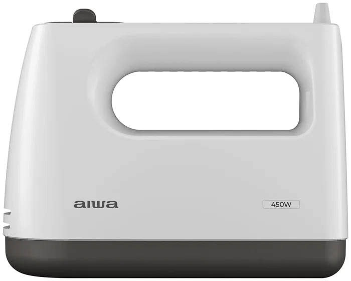 Aiwa Batidora Reposteria Tesaberu AHX-600 450W 5 Velocidades Turbo 2 Varillas 2 Ganchos Acero