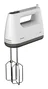 Aiwa Tesaberu AHX-600 Batidora de mano 450 W, 5 velocidades, Gris y Blanco