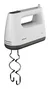 Aiwa Tesaberu AHX-600 Batidora de mano 450 W, 5 velocidades, Gris y Blanco