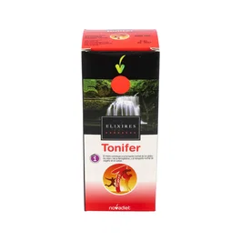 Novadiet Tonifer 250ml - Elixir Complemento Alimenticio con Hierro, Vitaminas B, C y Extractos de Plantas - Para Glóbulos Rojos, Hemoglobina y Transporte de Oxígeno