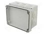 SEZ DK Caja de conexiones gris 150x70x110mm