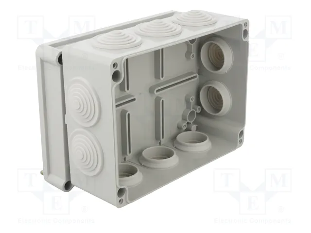 SEZ DK Caja de conexiones gris 150x70x110mm