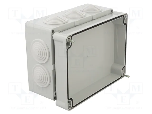 SEZ DK Caja de conexiones gris 150x70x110mm