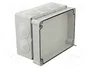 SEZ DK Caja de conexiones gris 150x70x110mm