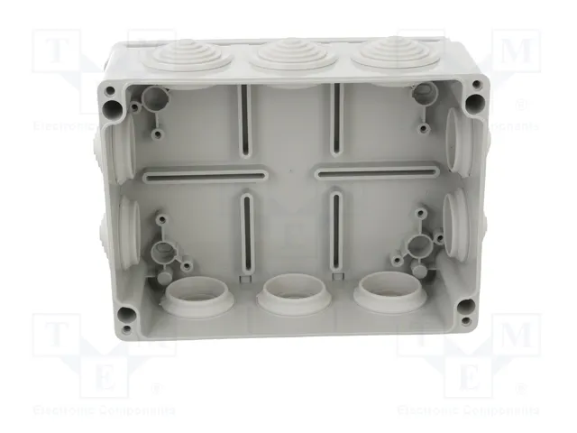 SEZ DK Caja de conexiones gris 150x70x110mm