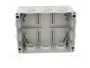 SEZ DK Caja de conexiones gris 150x70x110mm
