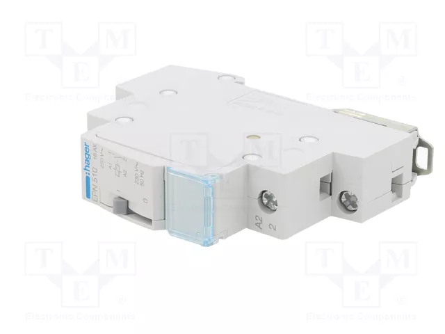 Hager EPN510 Relé eléctrico de 1 contacto 230V AC 16A Hager EPN510 Relé eléctrico de 1 contacto 230V AC 16A