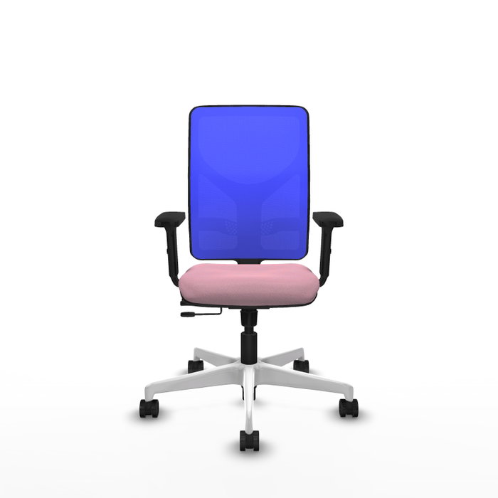PIQUERAS Y CRESPO Silla de oficina Motilla Rosa y Azul PIQUERAS Y CRESPO Silla de oficina Motilla Rosa y Azul