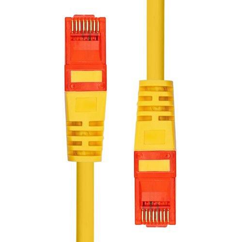 ProXtend Cable Ethernet CAT6 U/UTP CCA PVC Amarillo 15m