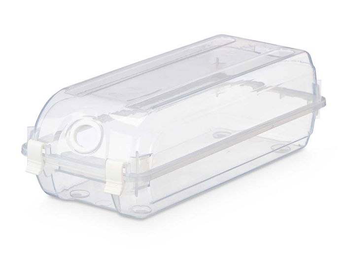 Kipit Caja de Zapatos Plástico Transparente 14.5 x 10 x 32.5 cm (Set de 12)