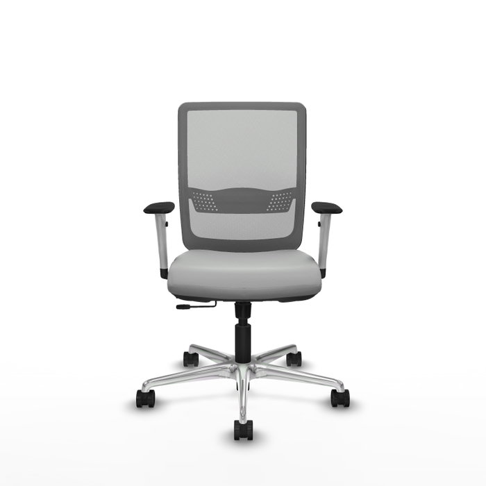 PIQUERAS Y CRESPO Silla de oficina Haches Gris con mecanismo Sincro/Traslack PIQUERAS Y CRESPO Silla de oficina Haches Gris con mecanismo Sincro/Traslack