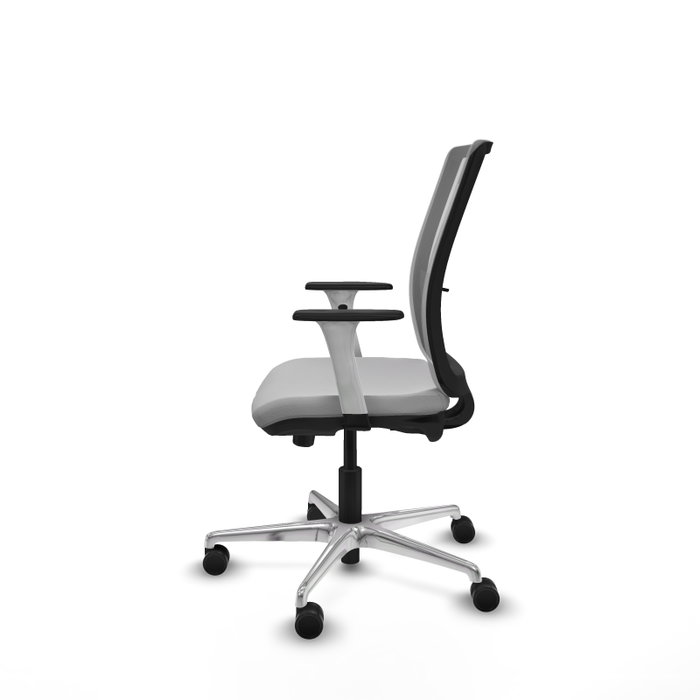 PIQUERAS Y CRESPO Silla de oficina Haches Gris con mecanismo Sincro/Traslack PIQUERAS Y CRESPO Silla de oficina Haches Gris con mecanismo Sincro/Traslack