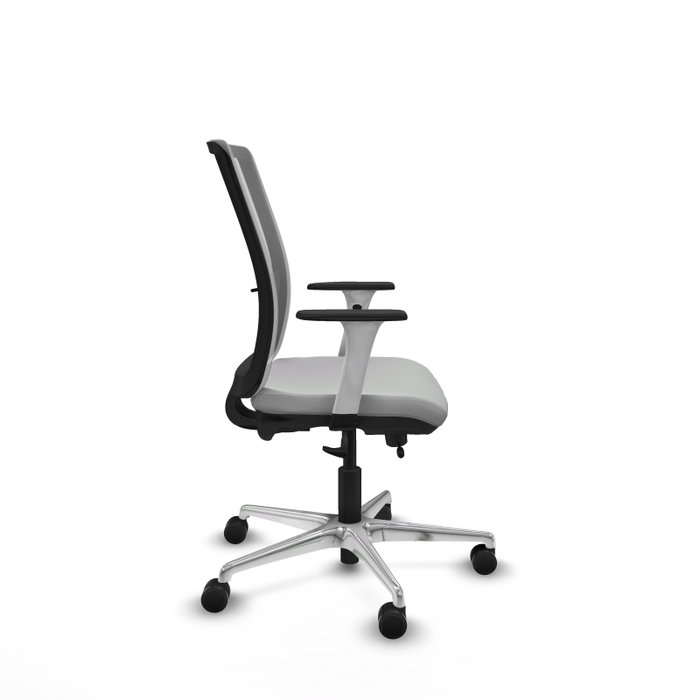 PIQUERAS Y CRESPO Silla de oficina Haches Gris con mecanismo Sincro/Traslack PIQUERAS Y CRESPO Silla de oficina Haches Gris con mecanismo Sincro/Traslack