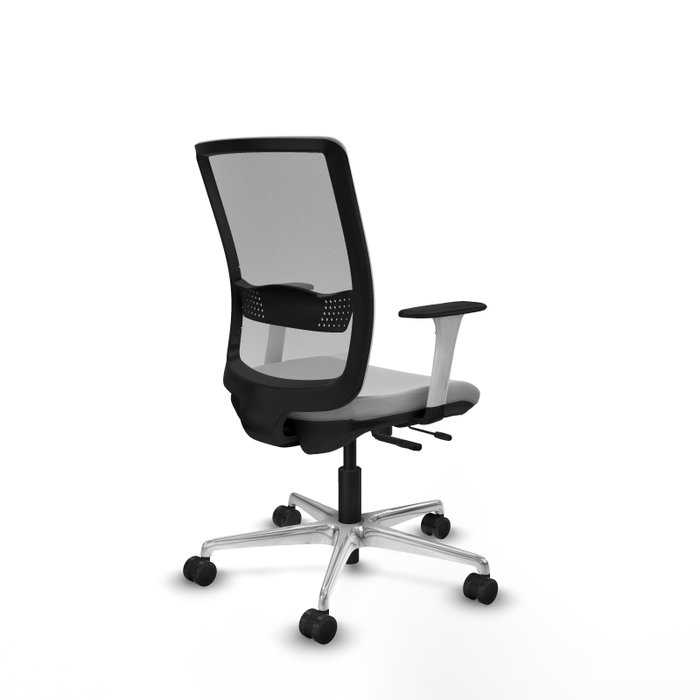 PIQUERAS Y CRESPO Silla de oficina Haches Gris con mecanismo Sincro/Traslack PIQUERAS Y CRESPO Silla de oficina Haches Gris con mecanismo Sincro/Traslack