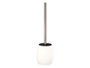 Berilo Escobillero Poliresina Blanco Rayas 10x35x10 cm (Set de 6)