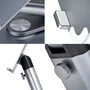 StarTech.com Soporte Elevador para Portátil ATER-LAPTOP-RISER - Giratorio 360°, Altura Ajustable hasta 12.5 cm, Plataforma Ventilada de Aluminio, Plata