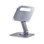StarTech.com Soporte Elevador para Portátil ATER-LAPTOP-RISER - Giratorio 360°, Altura Ajustable hasta 12.5 cm, Plataforma Ventilada de Aluminio, Plata