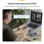 StarTech.com Soporte Elevador para Portátil ATER-LAPTOP-RISER - Giratorio 360°, Altura Ajustable hasta 12.5 cm, Plataforma Ventilada de Aluminio, Plata