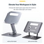 Startech.com Ater Laptop Riser Soporte para Ordenador Portátil Plata
