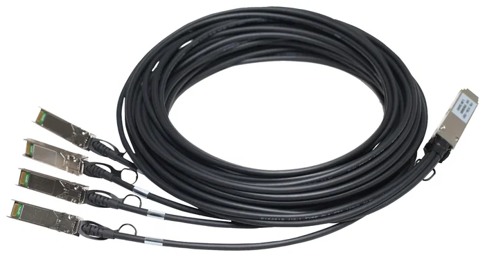 HP Enterprise X240 QSFP+ 4x10G SFP+ 3m DAC C HP Enterprise X240 QSFP+ 4x10G SFP+ 3m DAC C