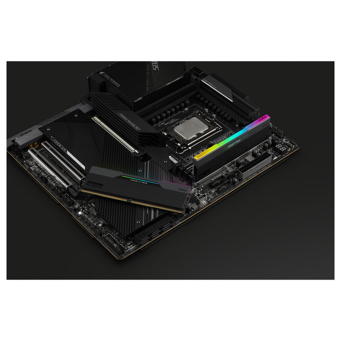 KLEVV CRAS V RGB 32GB (16GBx2) 6000 CL28 Black EXPO KLEVV CRAS V RGB 32GB (16GBx2) 6000 CL28 Black EXPO