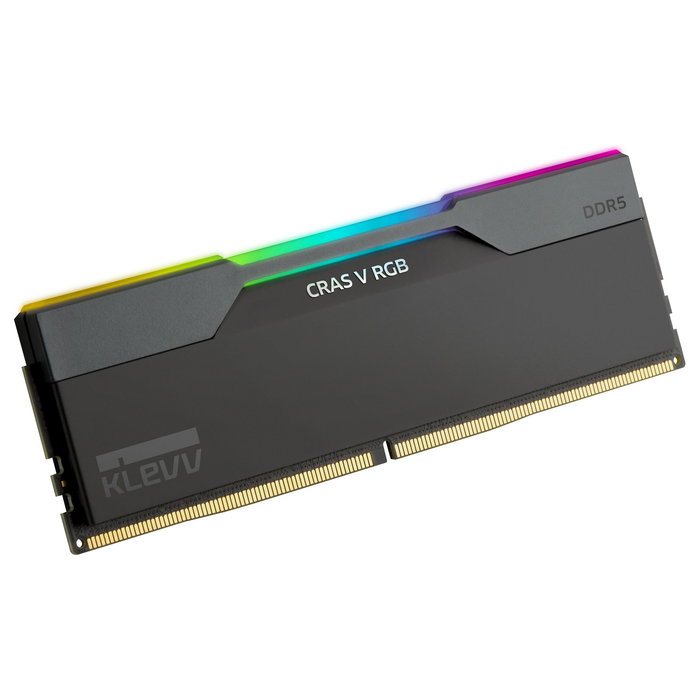 KLEVV CRAS V RGB 32GB (16GBx2) 6000 CL28 Black EXPO KLEVV CRAS V RGB 32GB (16GBx2) 6000 CL28 Black EXPO