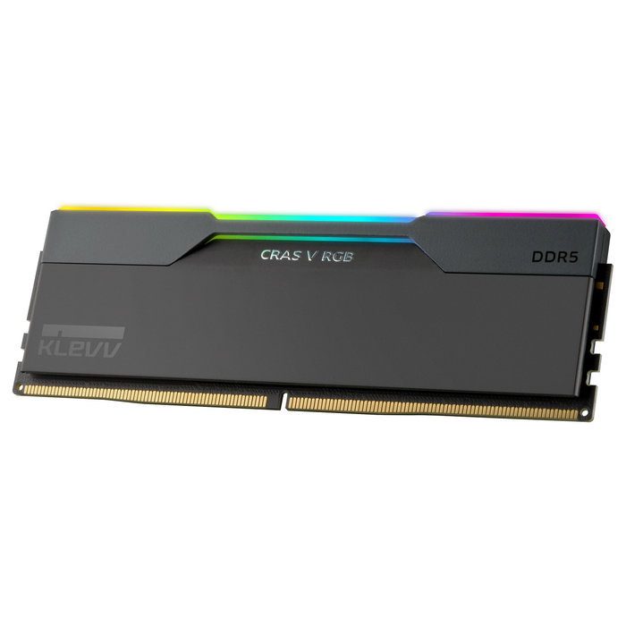 KLEVV CRAS V RGB 32GB (16GBx2) 6000 CL28 Black EXPO KLEVV CRAS V RGB 32GB (16GBx2) 6000 CL28 Black EXPO
