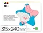 Liderpapel Bloc trabajos manuales goma eva 240x315mm 10 hojas colores surtidos