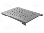 Lanberg AK-1010-B Bandeja de Rack 19'' 1U Negra