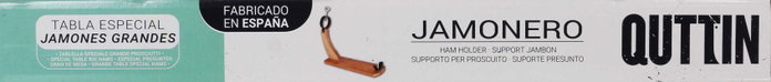 Quttin Jamonero Madera Gondola, Pack de 4 unidades