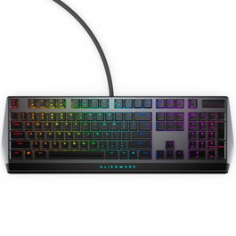 Dell Alienware AW510K Teclado Gaming Mecánico RGB Perfil Bajo Cherry MX Red USB Negro Gris