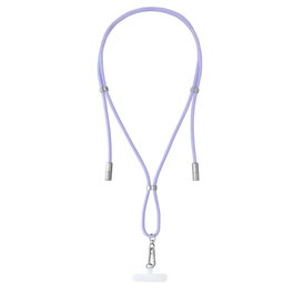 Intenso Cable USB-C a USB-C 7991003 de 1.65 m Lila para Carga Rápida de 60W con Clip Lanyard Portátil y Compatible con PD 3.0 & QC 4.0