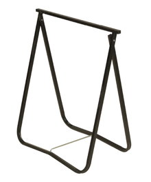 Caballete metálico negro 75 cm