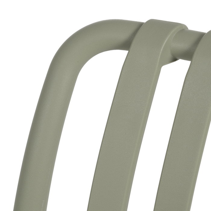 Silla Apilable Verde Polipropileno 56 X 57 X 81 cm (Set de 2)