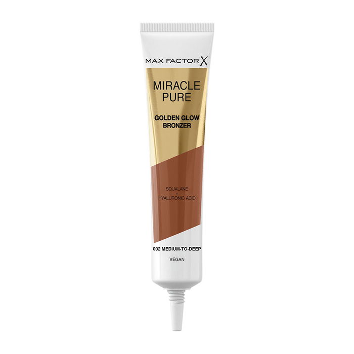 Max Factor MIRACLE PURE Bronceador #002-Medium to Deep 15 ml