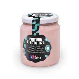 Tcolors Pintura Acrílica Efecto Tiza Rosa Vintage 175 ml para Juguetes Infantiles EN71-3, Alta Cubrición, No Necesita Imprimación