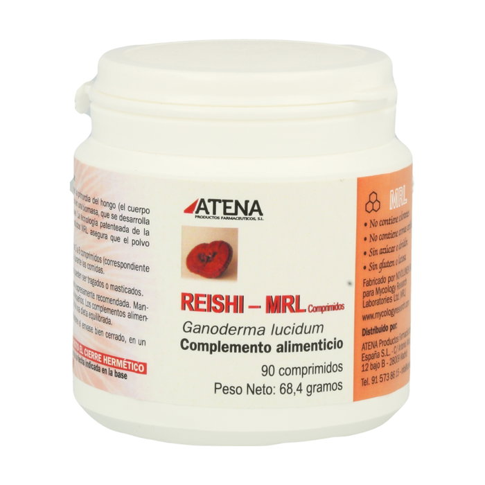 ATENA Reishi-Ganoderma-Mrl 500mg 90 comprimidos