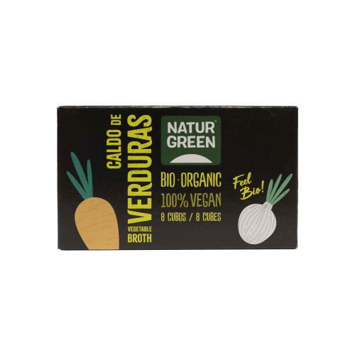 NATURGREEN Caldo de verduras bio 8 cubitos