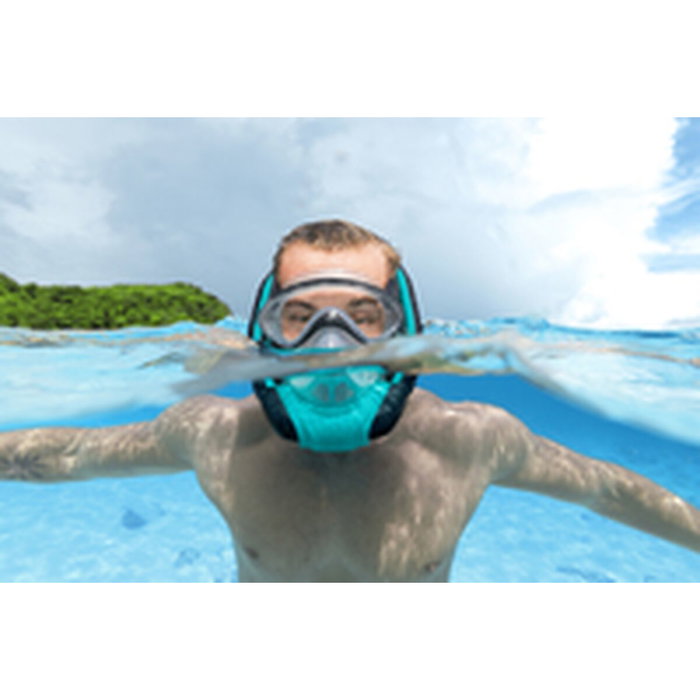 Bestway Snorkel Doble Tubo con Válvula de Purga y Antivaho L/XL