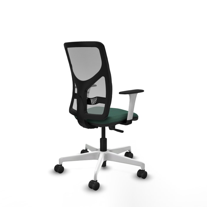 PIQUERAS Y CRESPO Silla de oficina Motilla con mecanismo Sincro, Verde botella y Gris PIQUERAS Y CRESPO Silla de oficina Motilla con mecanismo Sincro, Verde botella y Gris