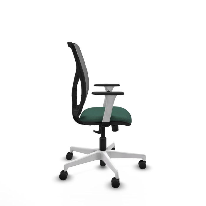 PIQUERAS Y CRESPO Silla de oficina Motilla con mecanismo Sincro, Verde botella y Gris PIQUERAS Y CRESPO Silla de oficina Motilla con mecanismo Sincro, Verde botella y Gris